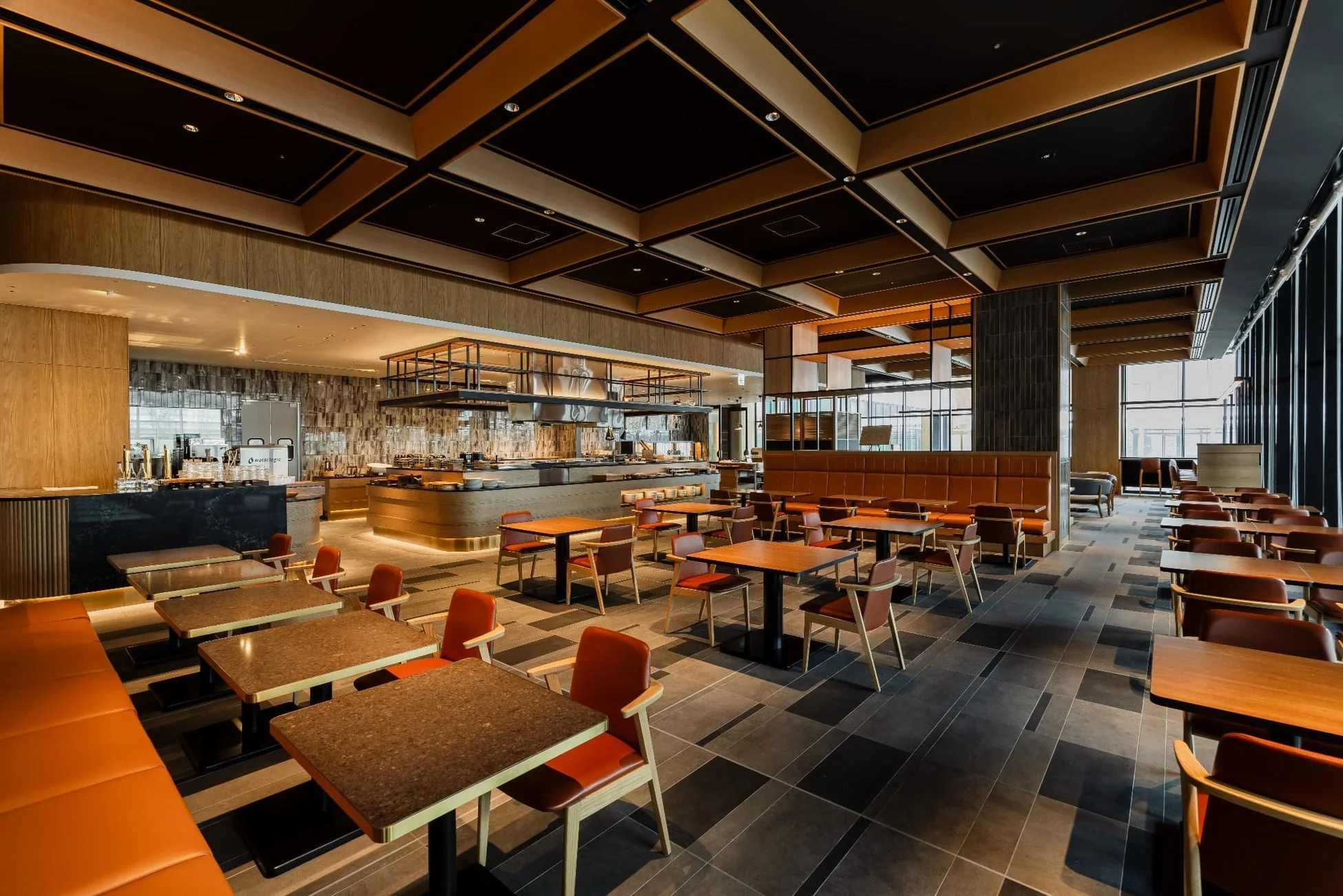 UmiShima Diningのモダンな内装