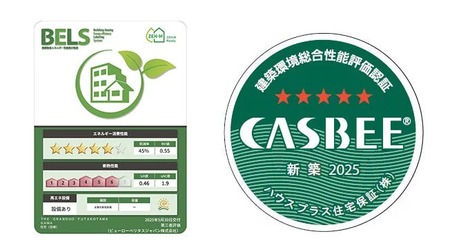 BELSおよびCASBEEの評価ラベル