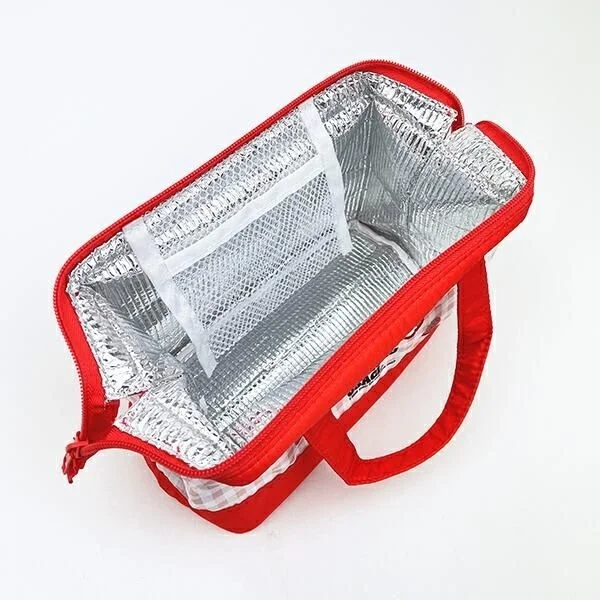 がま口型ランチバッグの内側