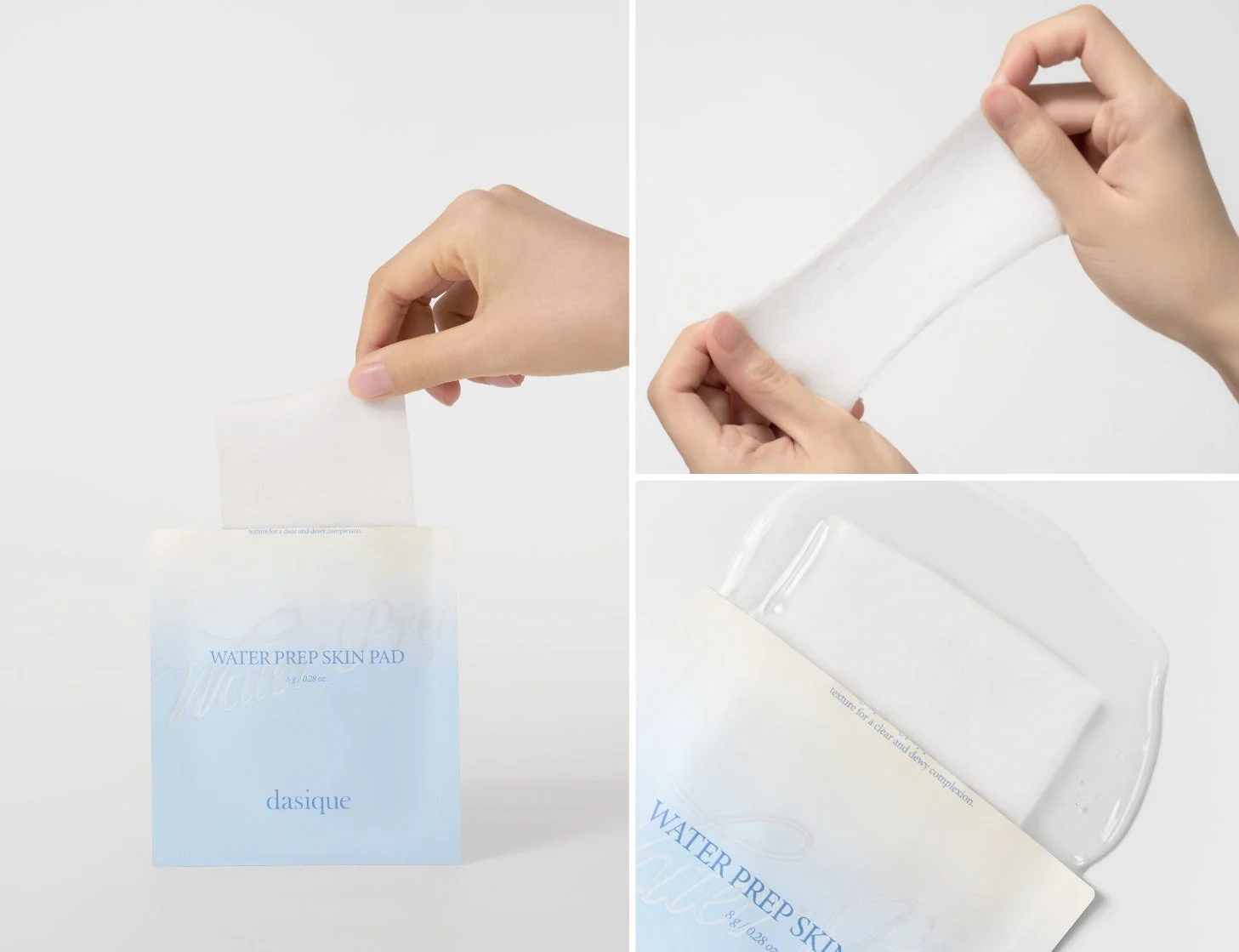 ウォータープレップスキンパッド 伸縮性