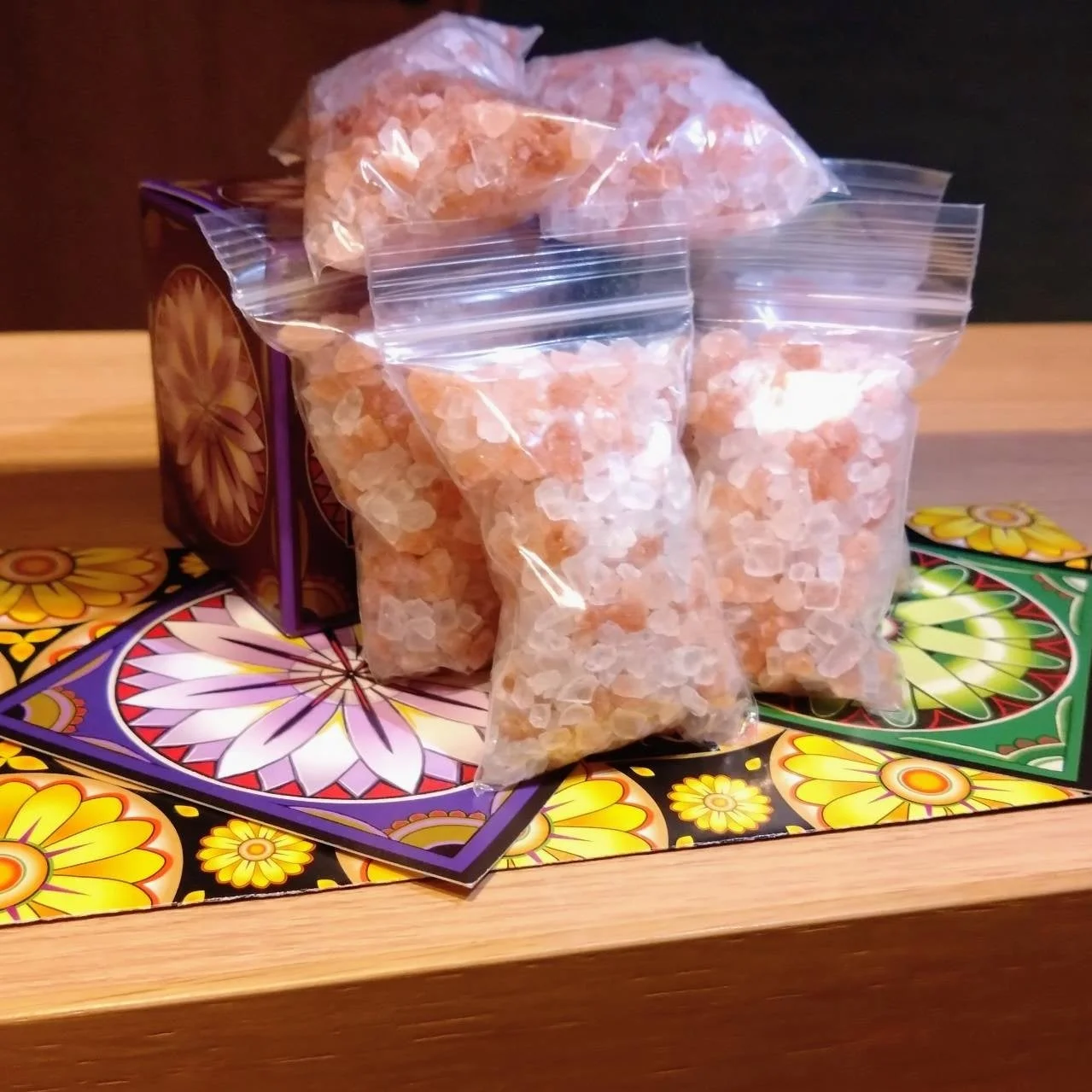 ピンクソルトのバスソルト