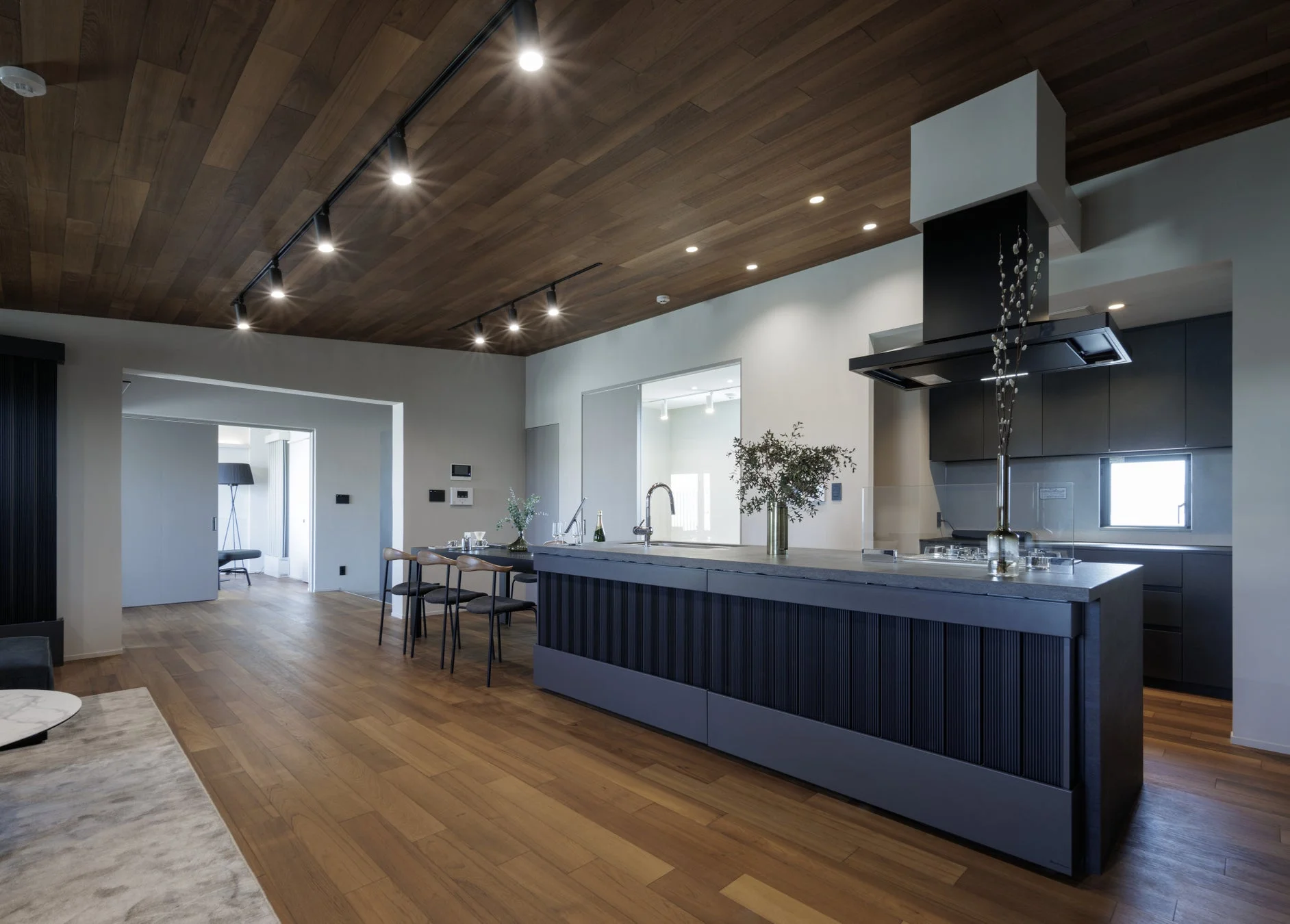 モダンなLDK空間