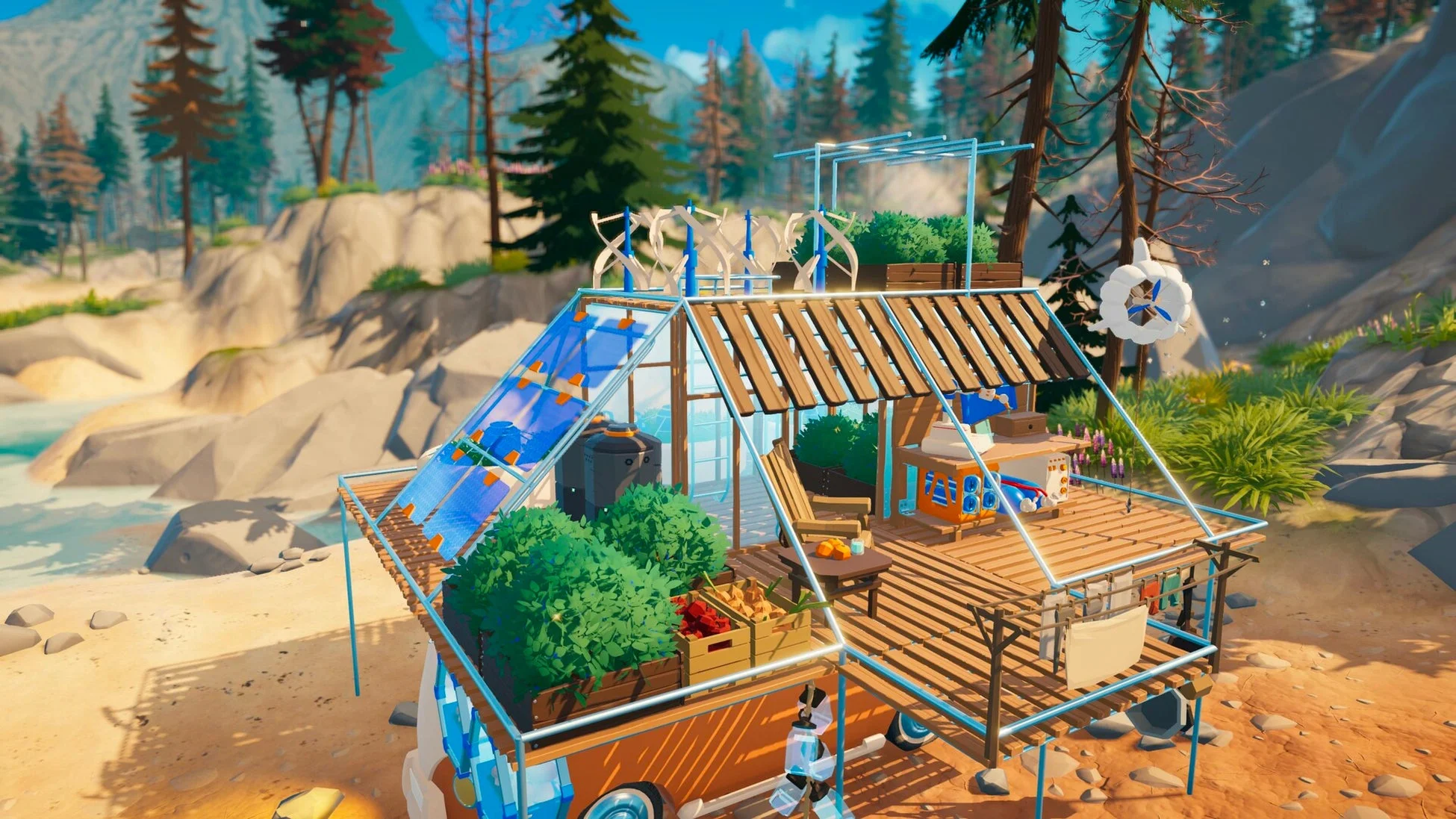 自給自足のエコハウス