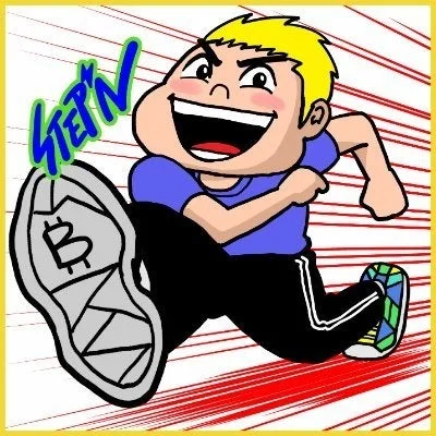 走る少年の漫画イラスト