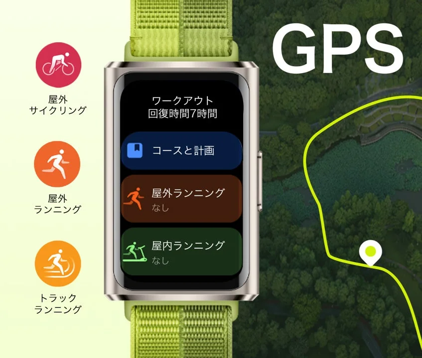 GPS機能搭載スマートウォッチ
