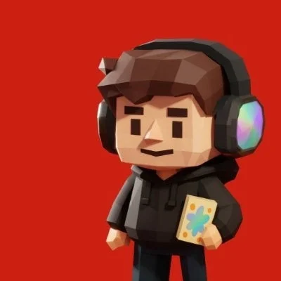 ローポリゴン風の男性キャラクター