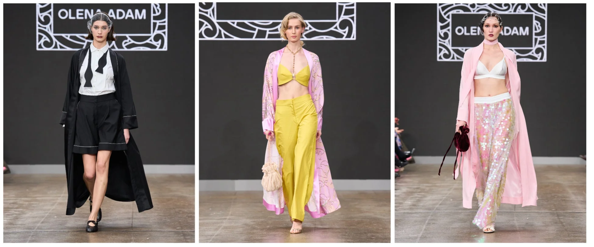 OLENA ADAMのランウェイの様子