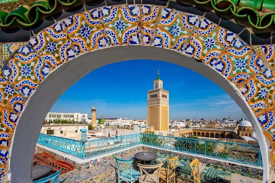 チュニジアの都市景観