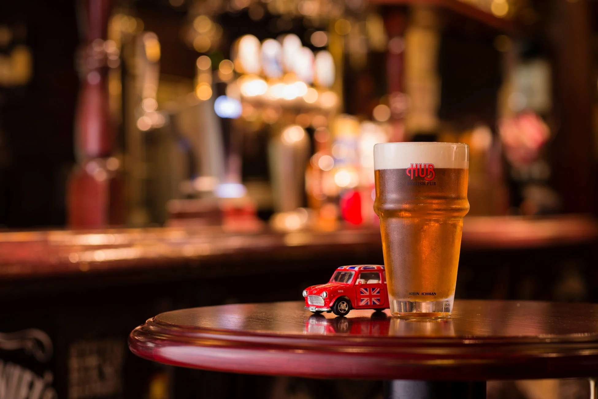 HUBの店内の様子