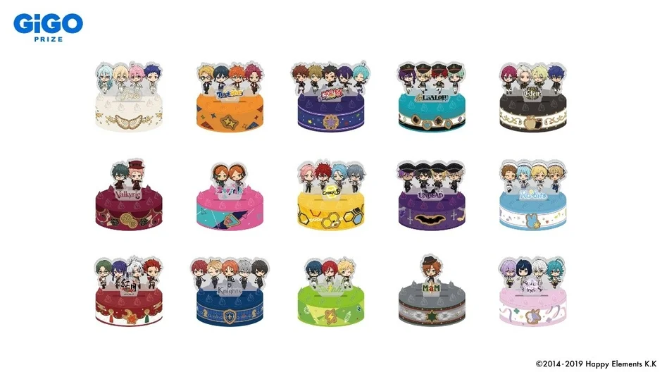 GiGO PRIZE あんさんぶるスターズ！ミニケーキ型アクリルスタンド