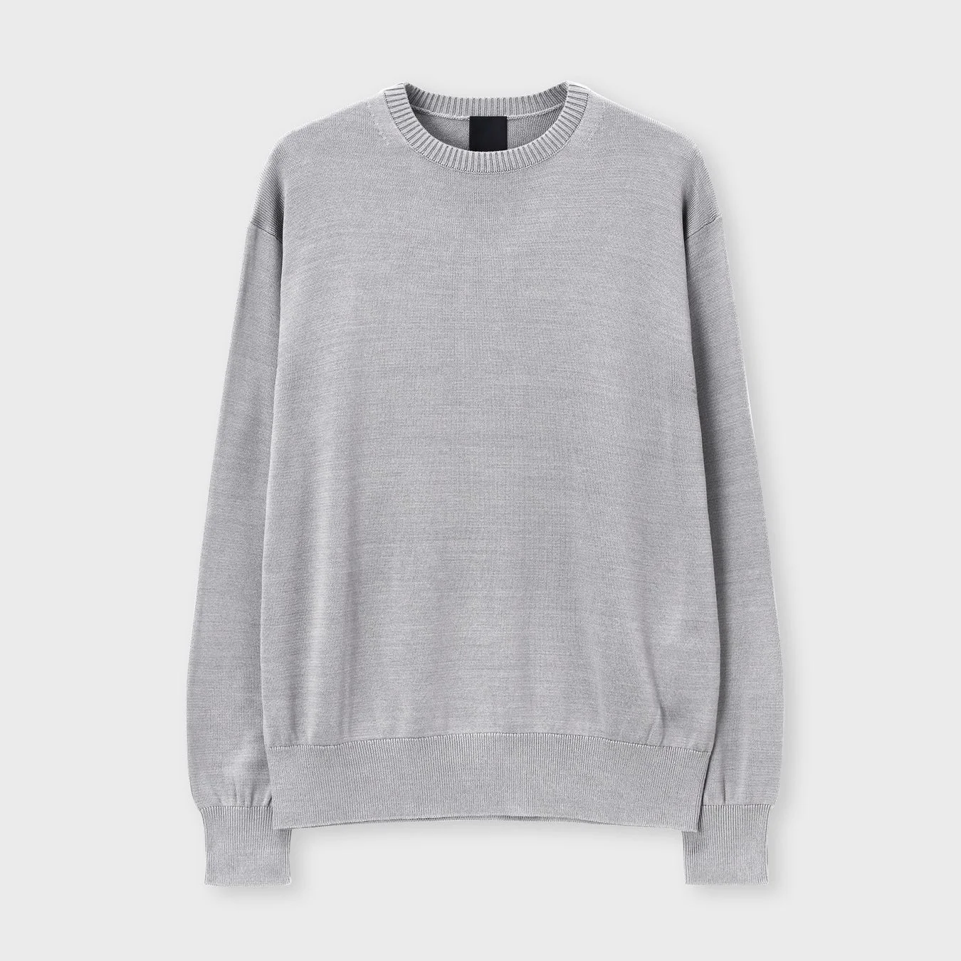 限定シルクニット クルーネック