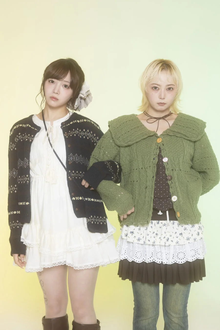 個性的なレイヤードスタイル