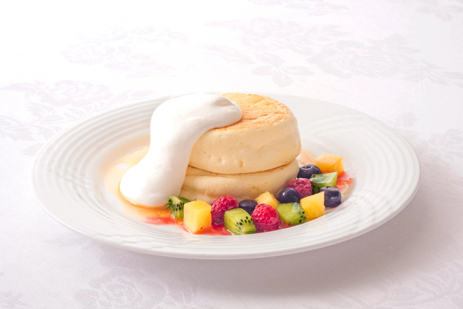 ふわふわのスフレパンケーキ