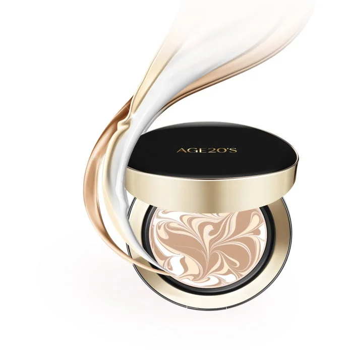 AGE20'Sのクッションファンデーションのマーブル模様