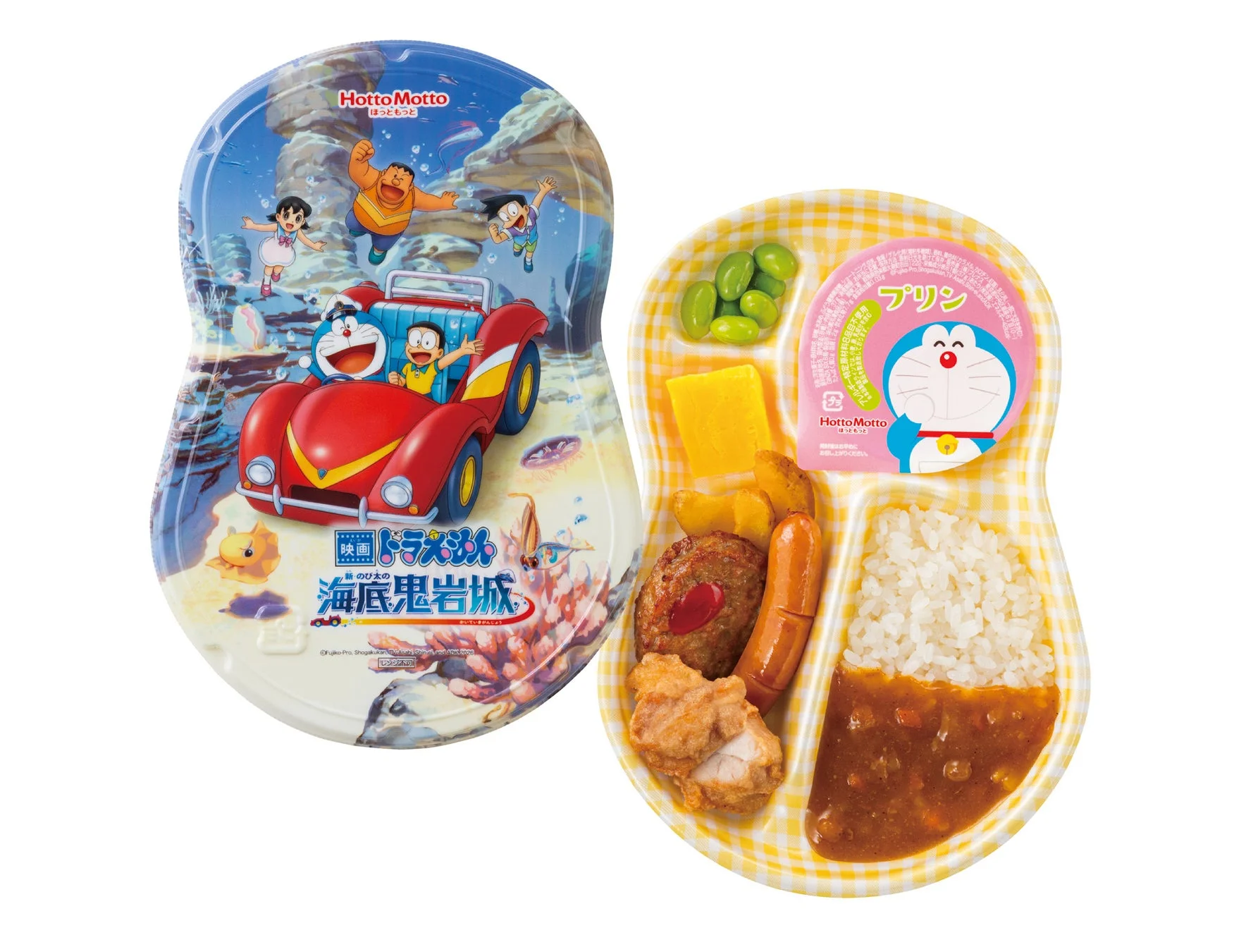 ドラえもんランチ（弁当の中身）