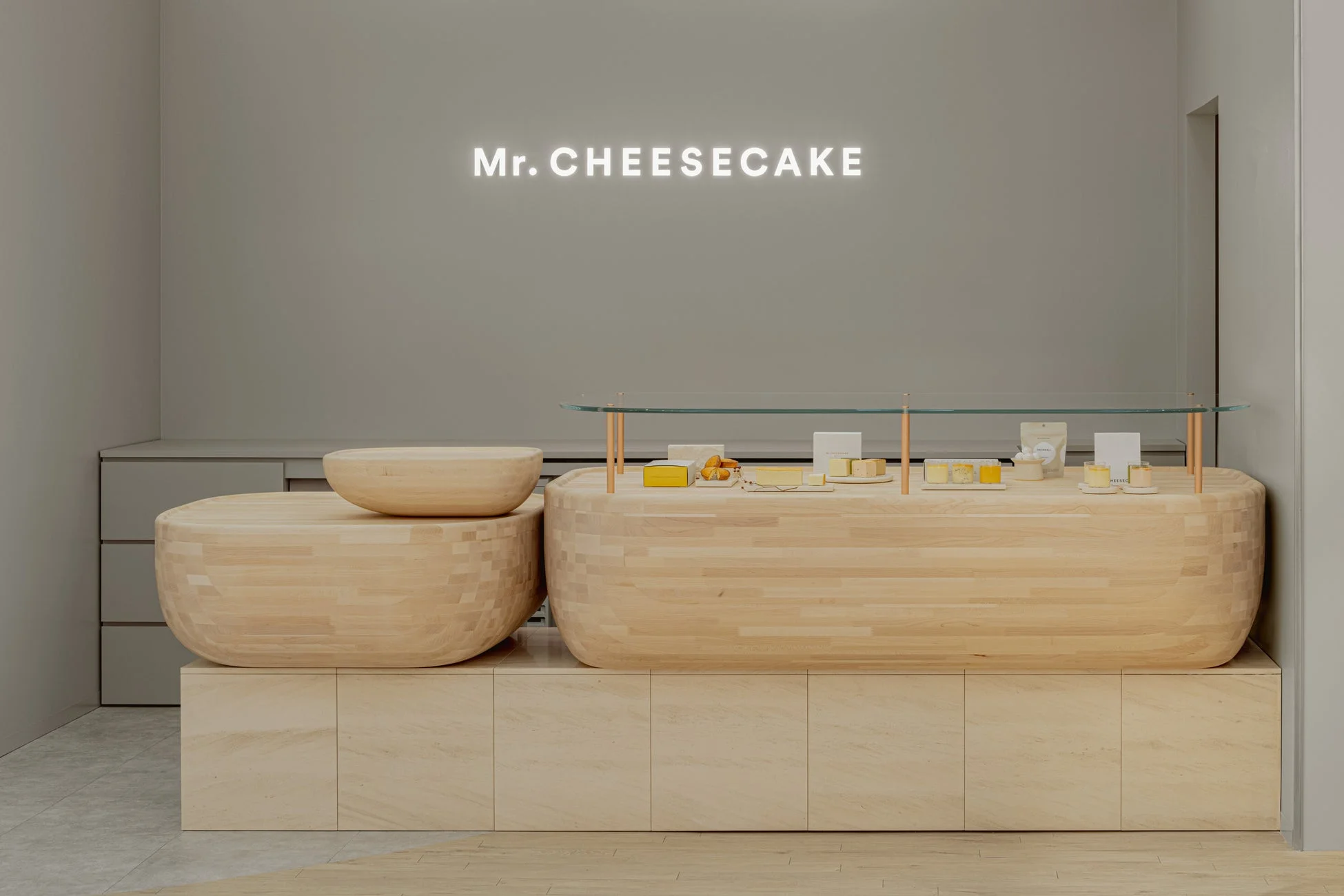 Mr. CHEESECAKE グランスタ東京店の内装