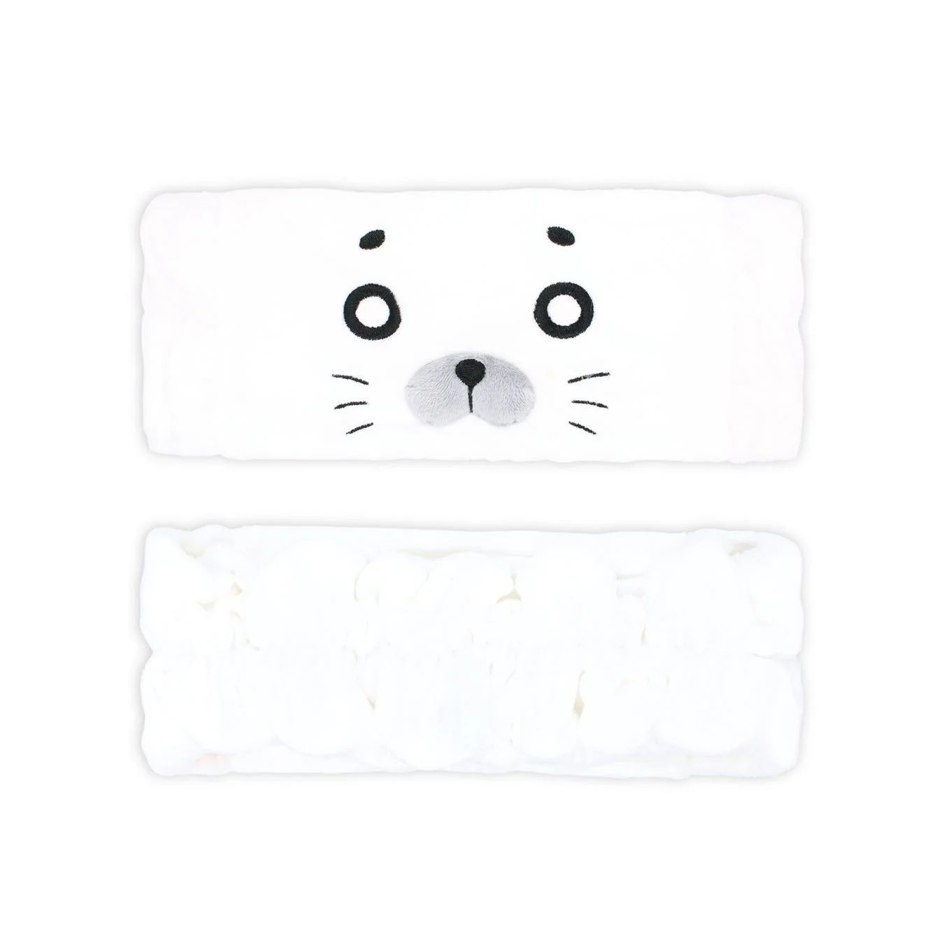 アザラシの顔のヘアバンド