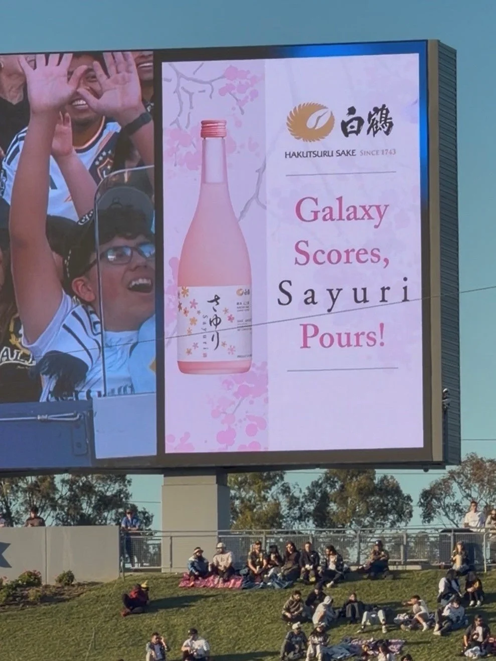 スタジアムビジョン広告