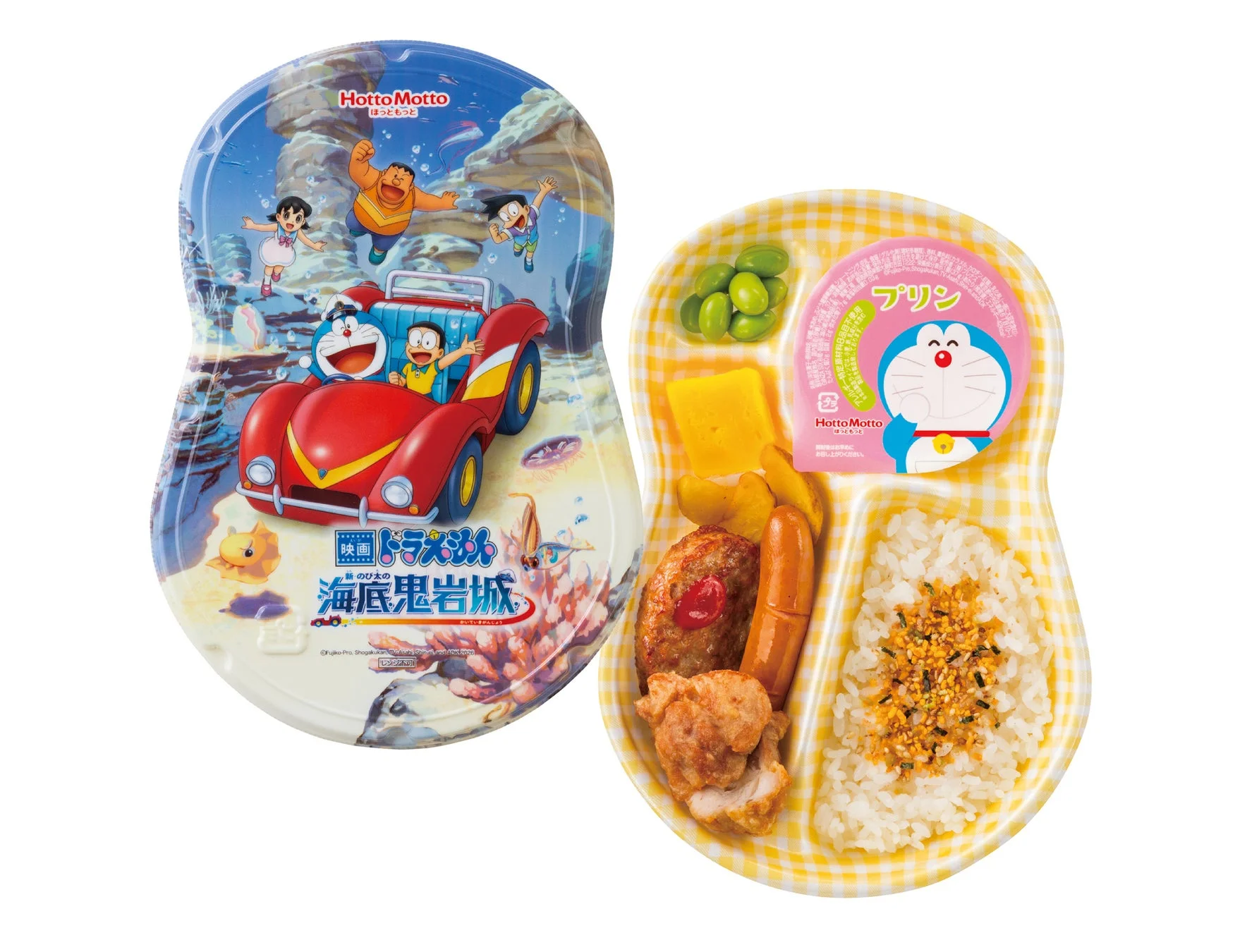 ドラえもんランチ（弁当の中身）