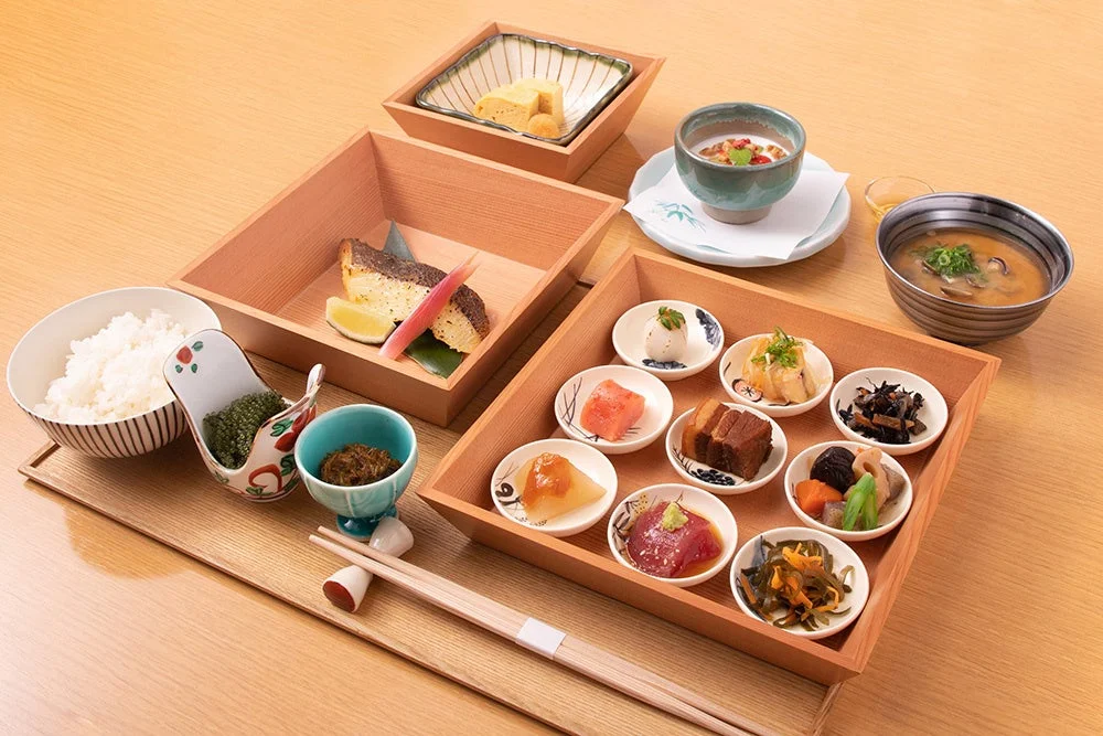 豪華な和食の定食