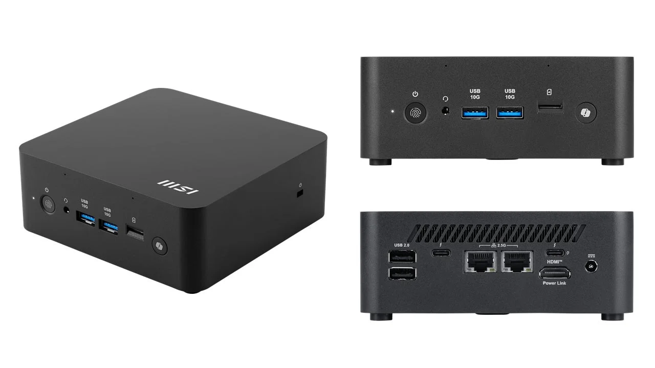 Cubi NUC AI+製品背面