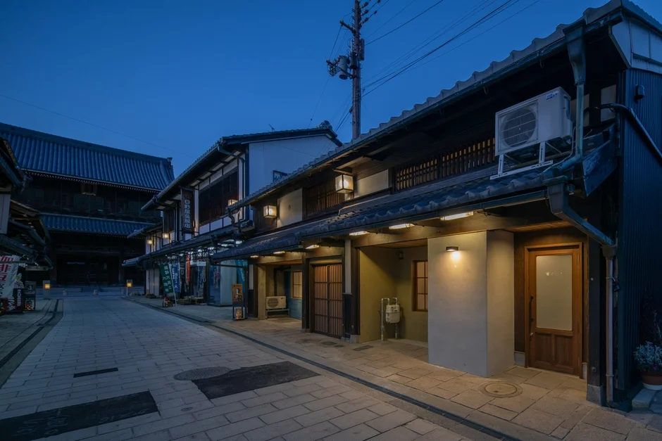 日本の伝統的な町並み