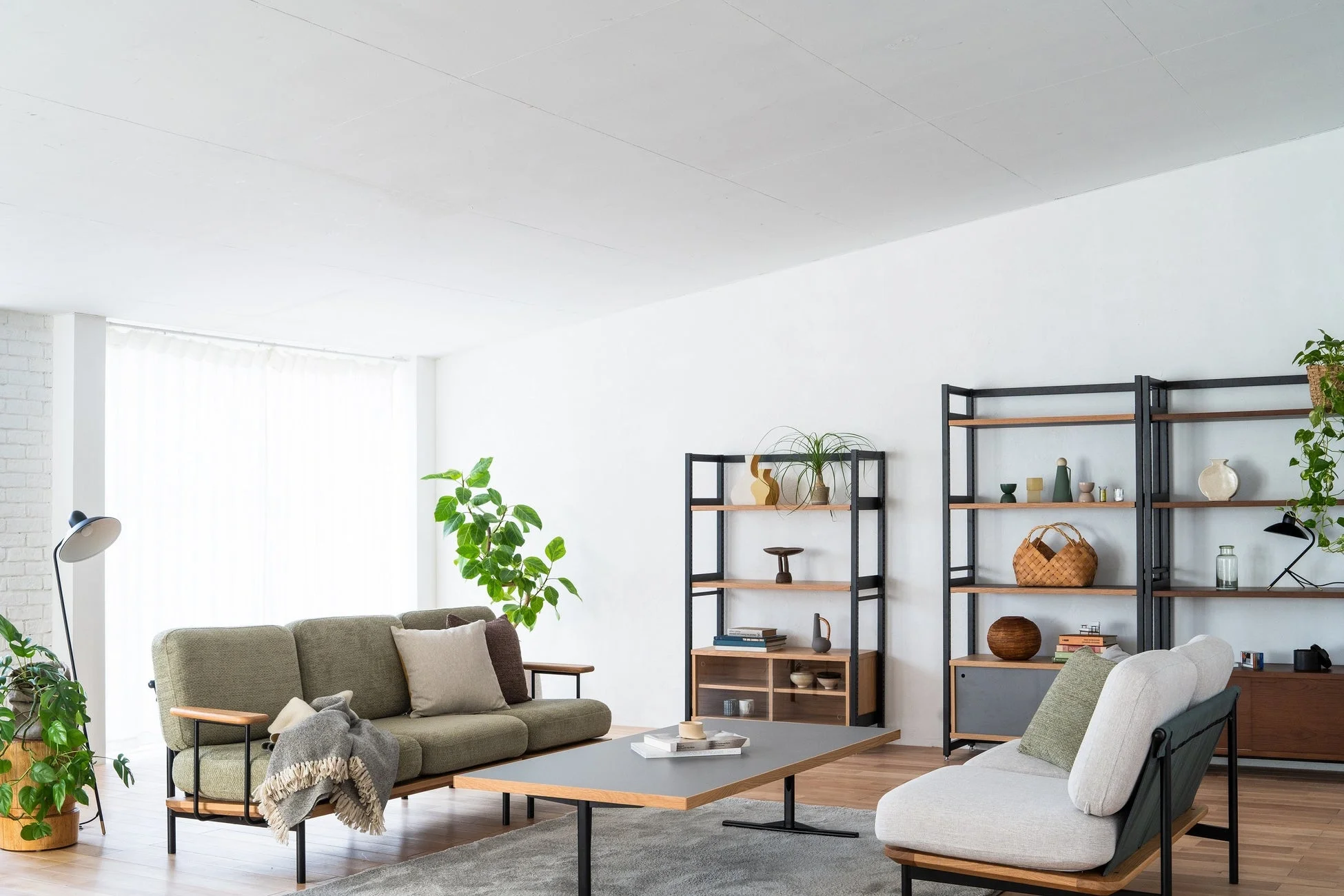 リビングルームの様子