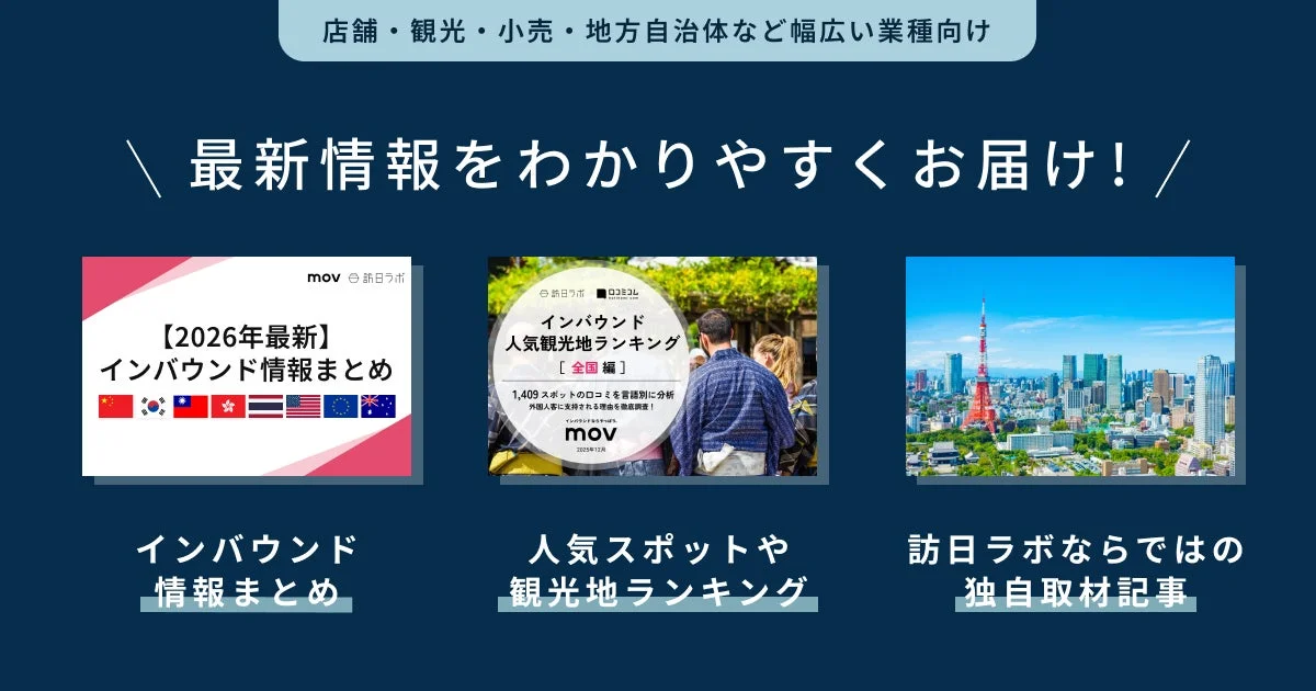 最新情報をわかりやすくお届け! mov 訪日ラボ