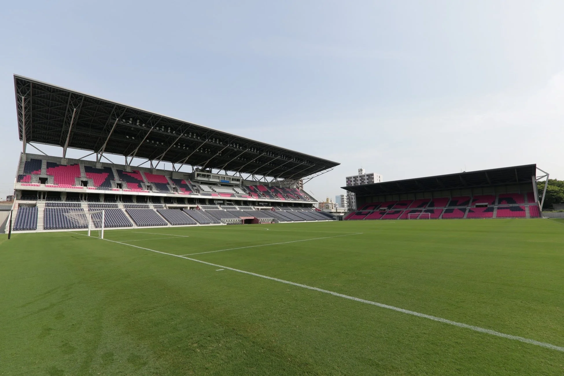 長居球技場の全景