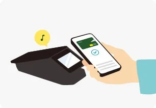 スマートフォンでのキャッシュレス決済