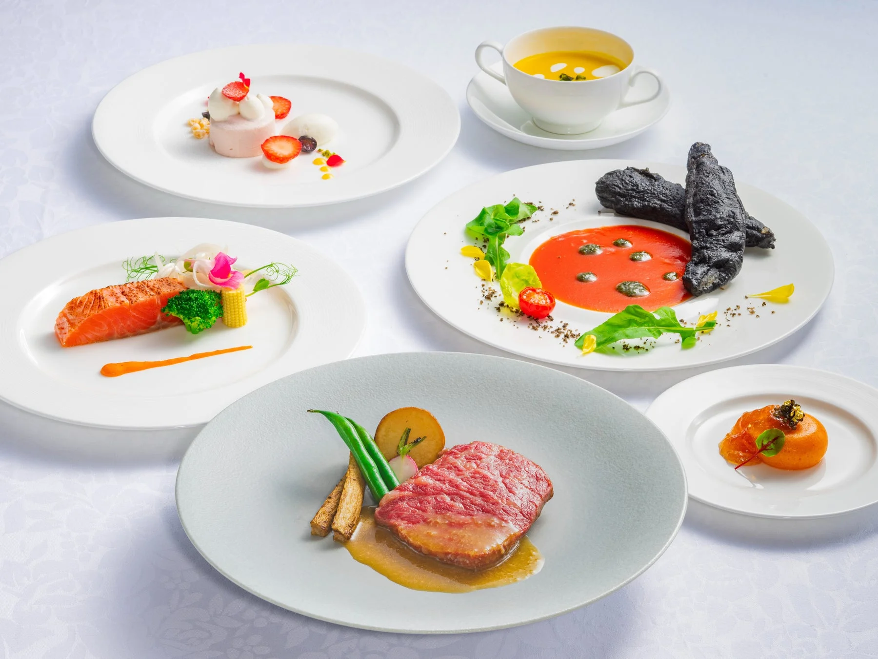 宴会料理のフルコース