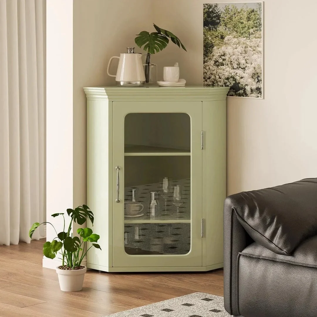 デザインコーナーキャビネット