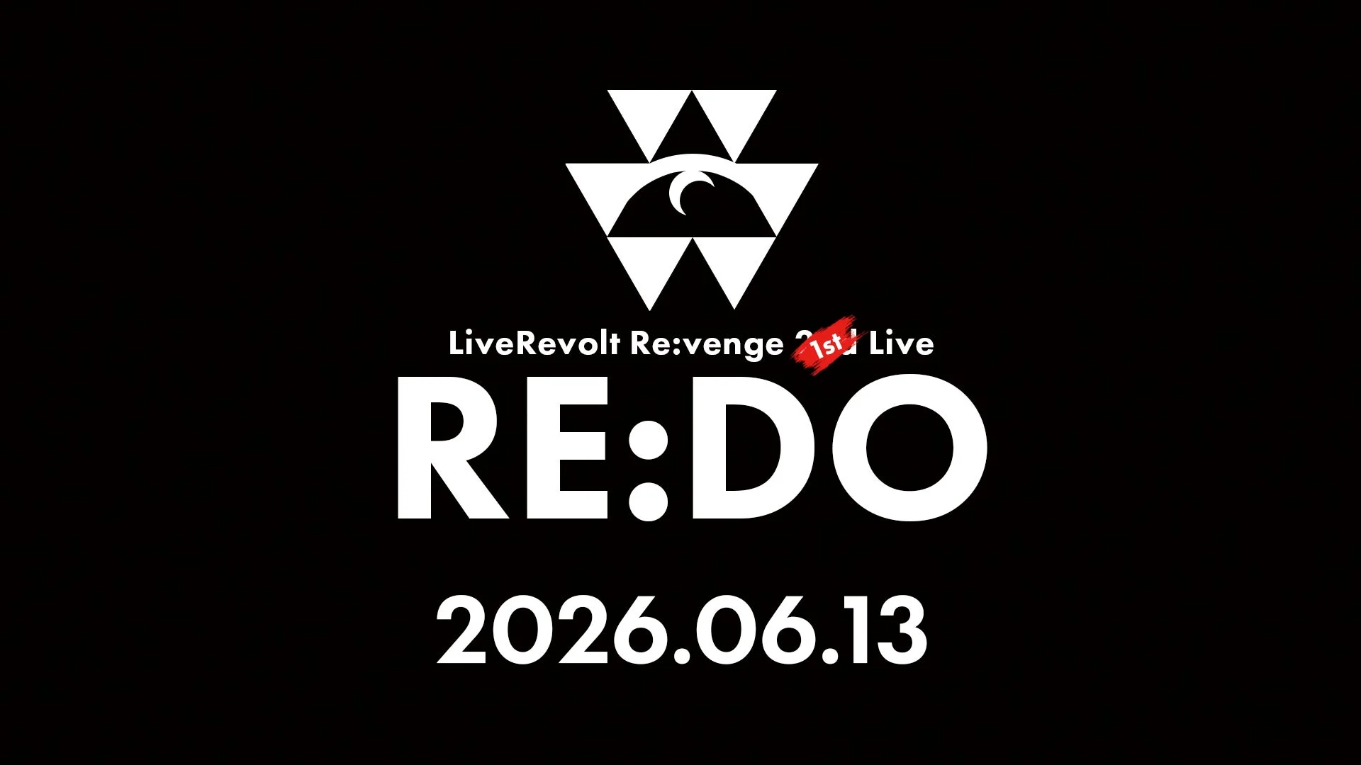 LiveRevolt Re:venge 1st Live RE:DO 告知画像