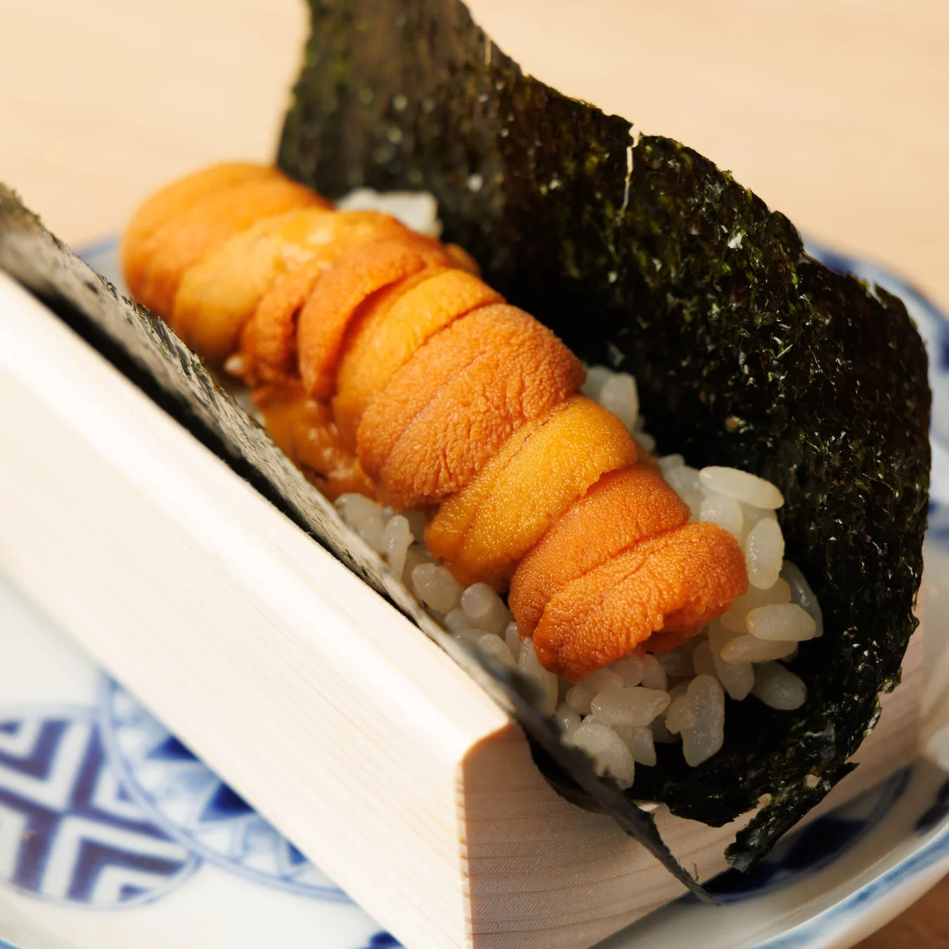 ウニ手巻き寿司