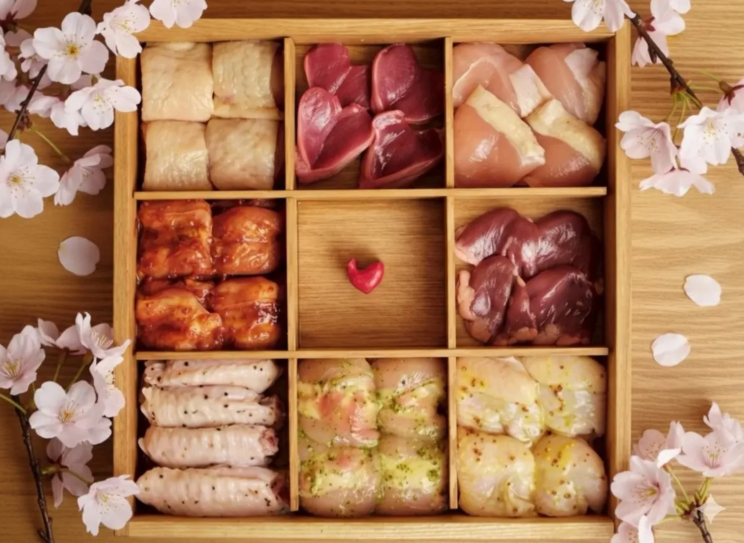 鶏肉の盛り合わせ