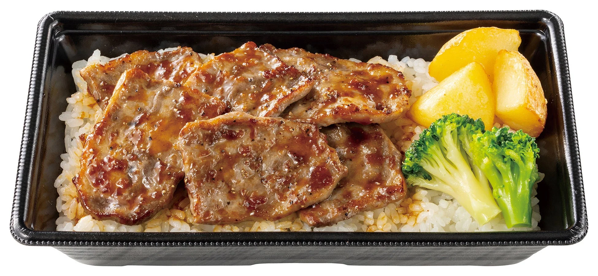 ビーフカットステーキ重