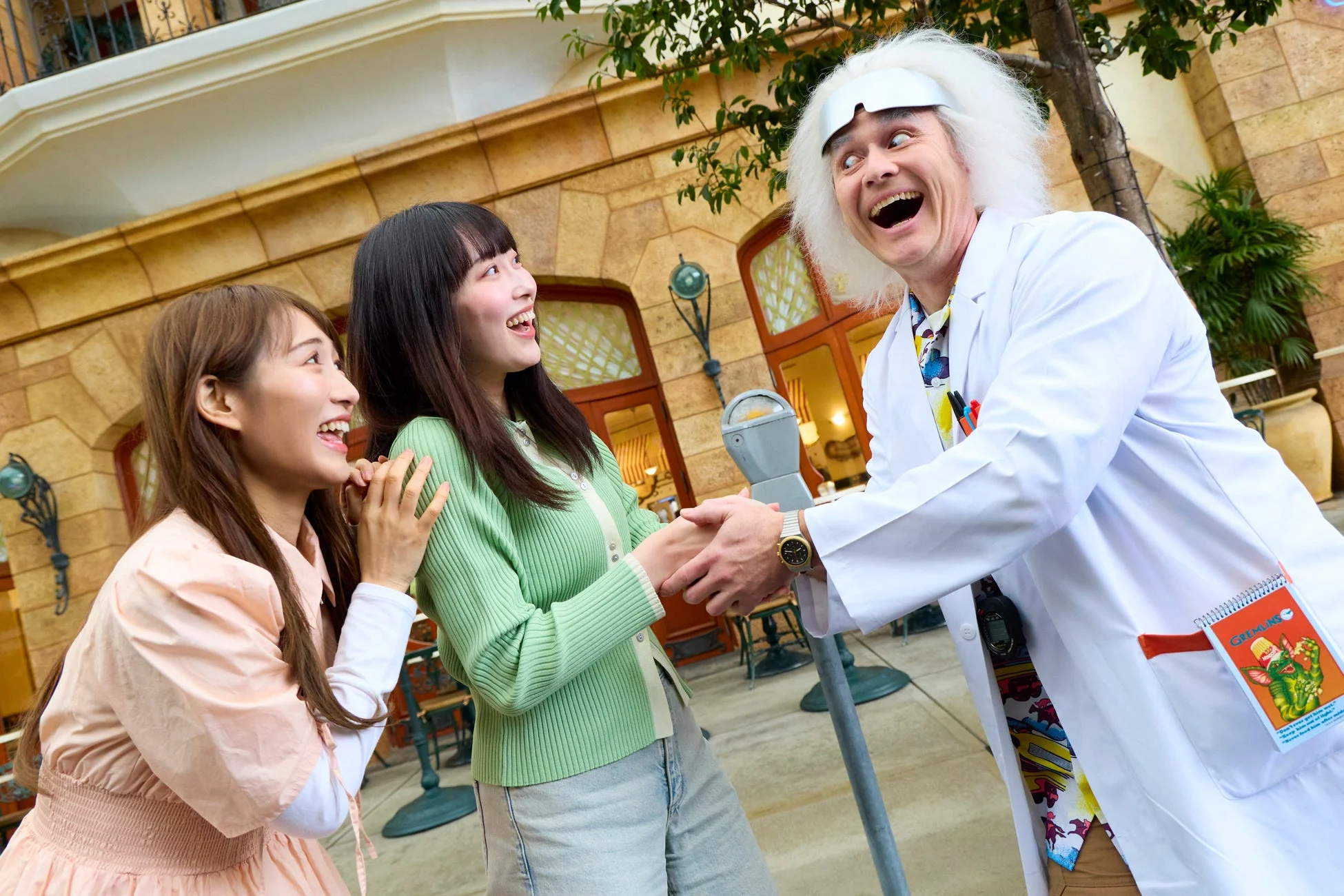 ドク・ブラウンとのグリーティング