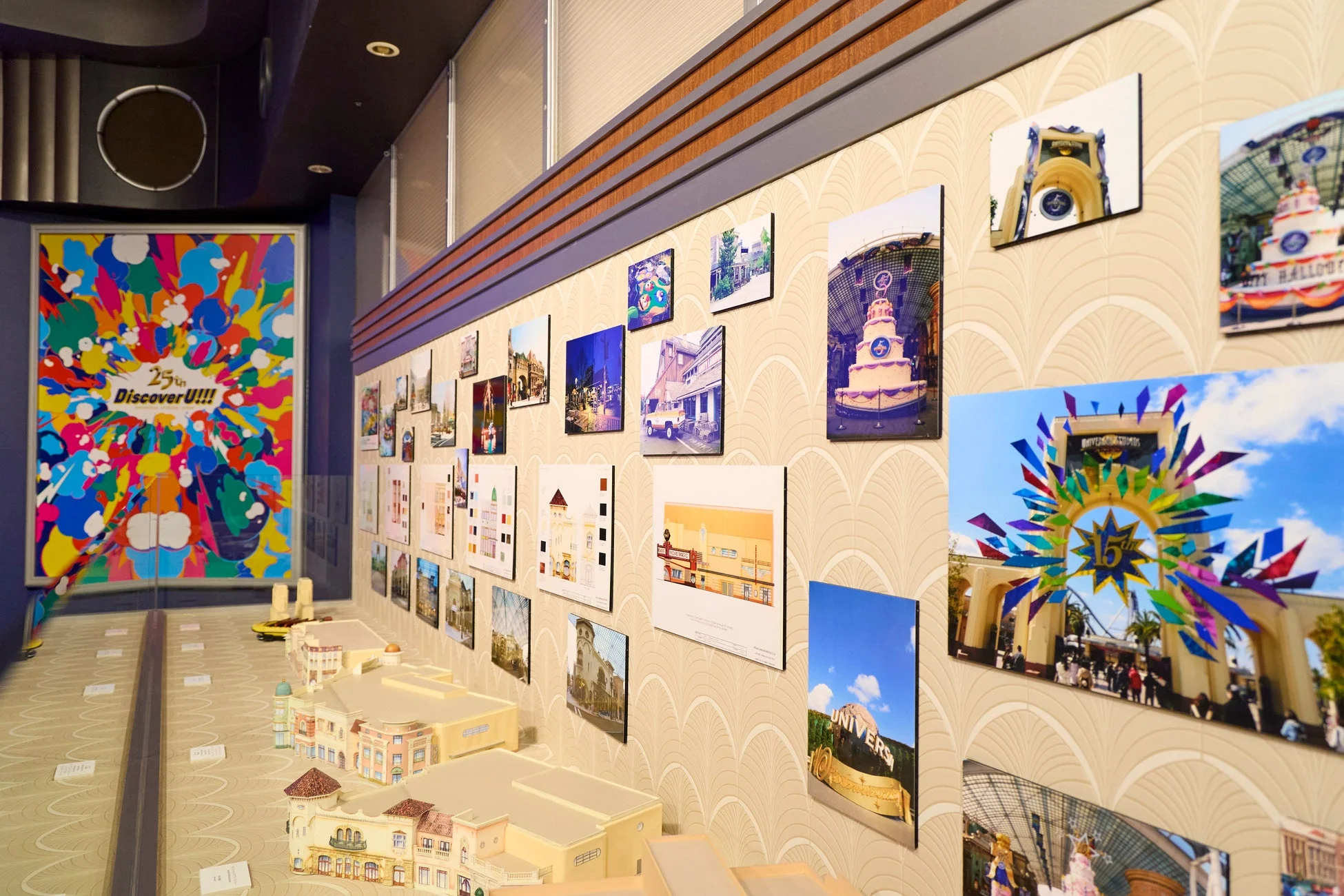 ジオラマギャラリーの展示風景