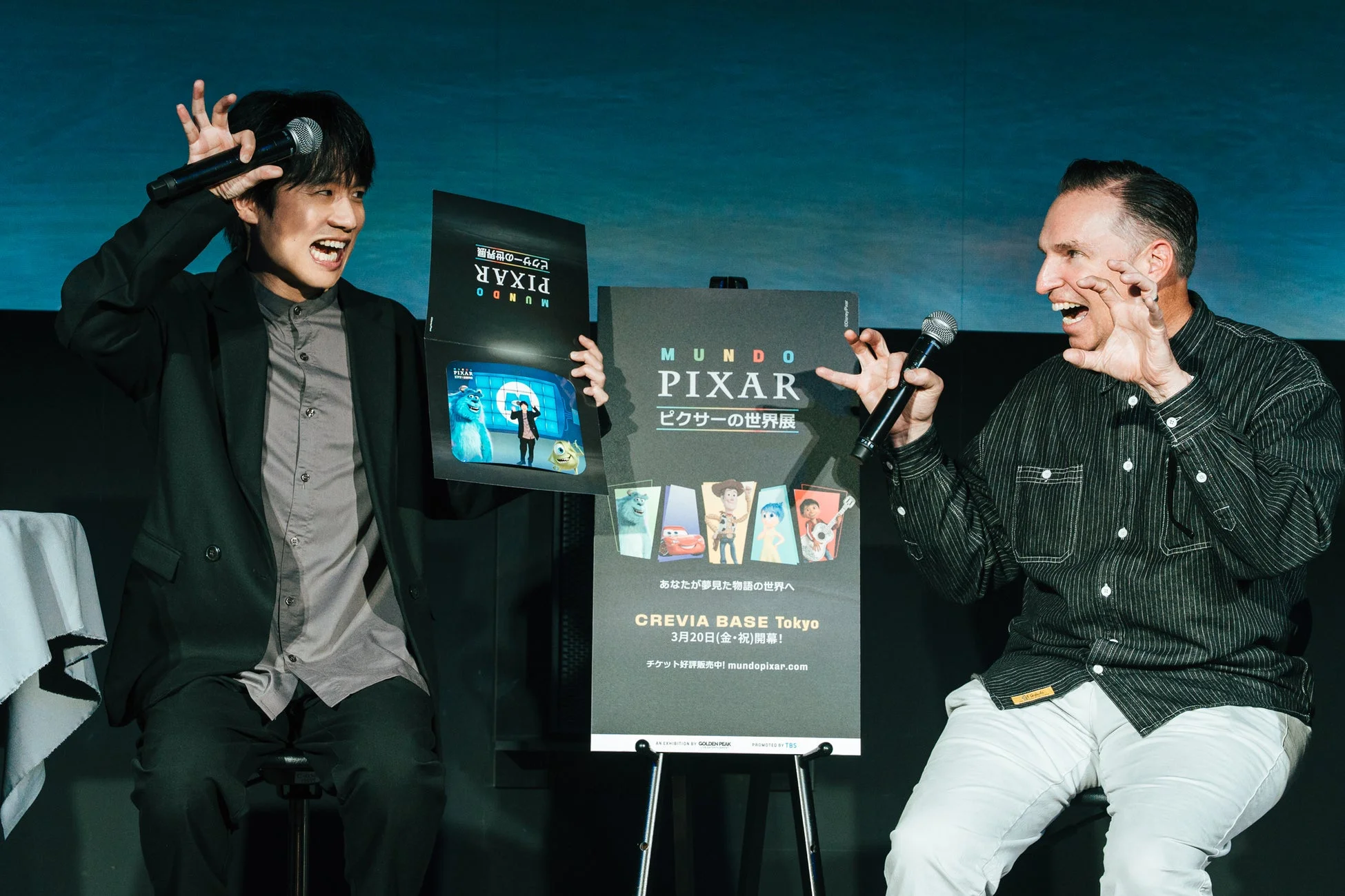 オープニングイベントに登壇したジェイ・ウォード氏と風間俊介氏