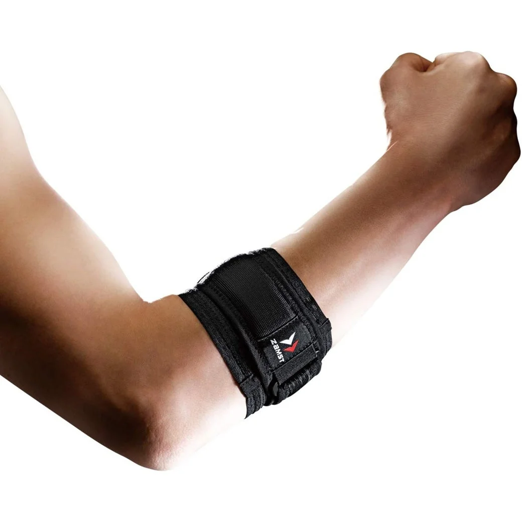 ZAMSTの肘サポーター