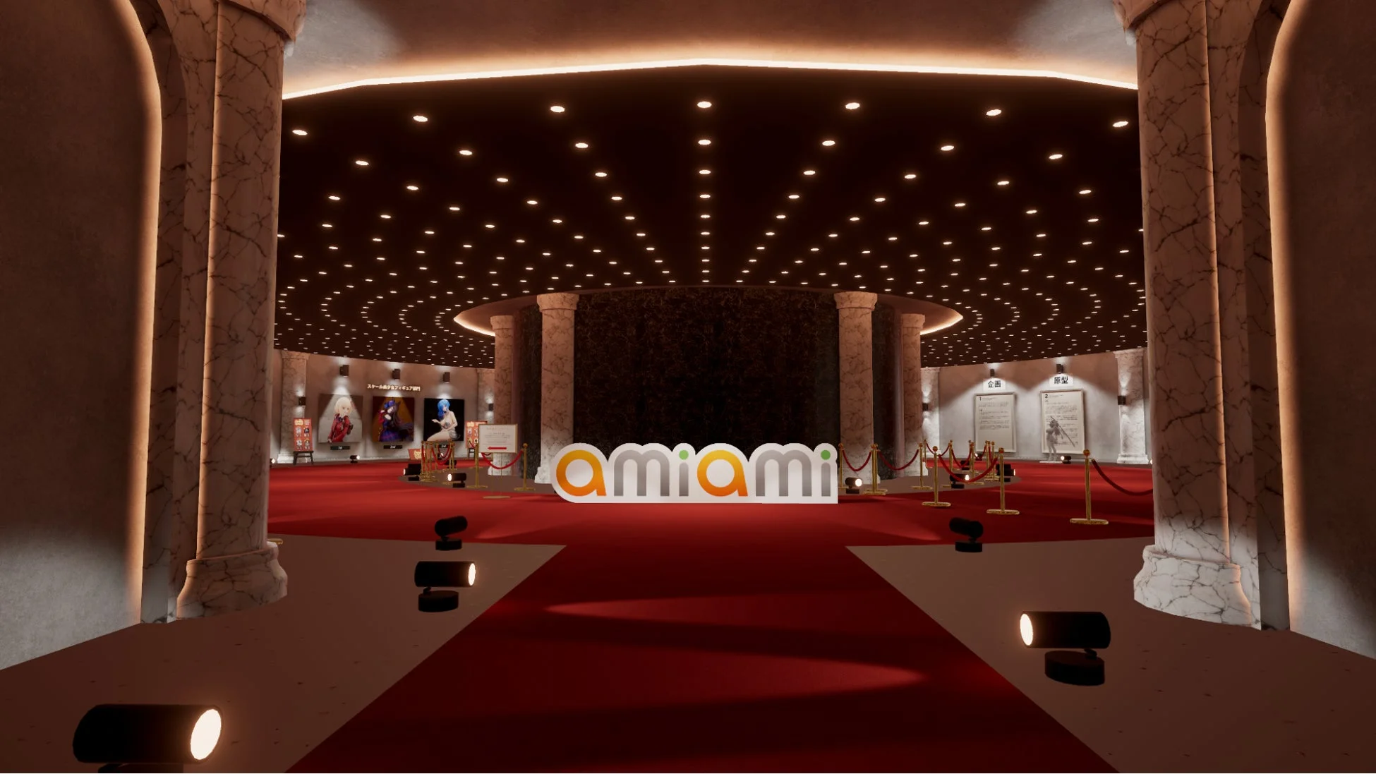 amiamiフィギュア展示