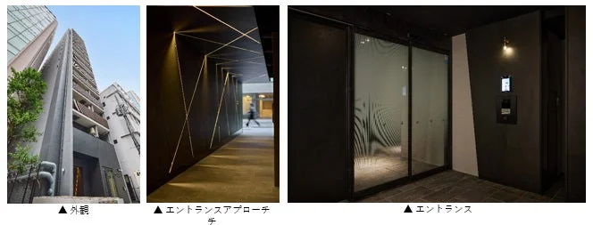 URBANEX堺筋本町の外観とエントランス