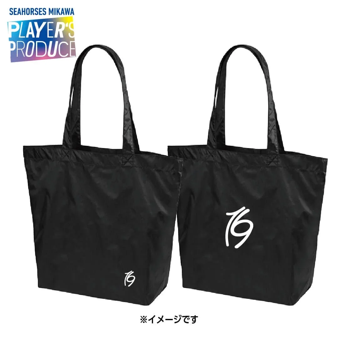 169刺繍 ナイロントートバッグ