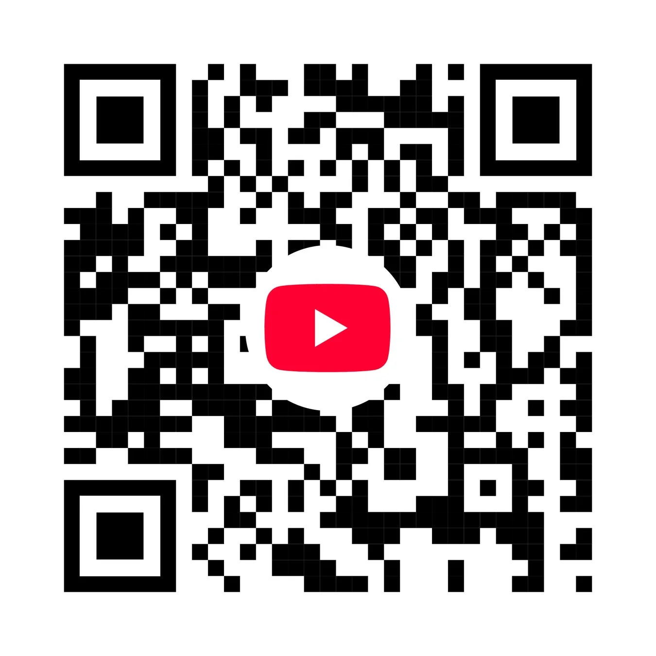 YouTube動画へのQRコード