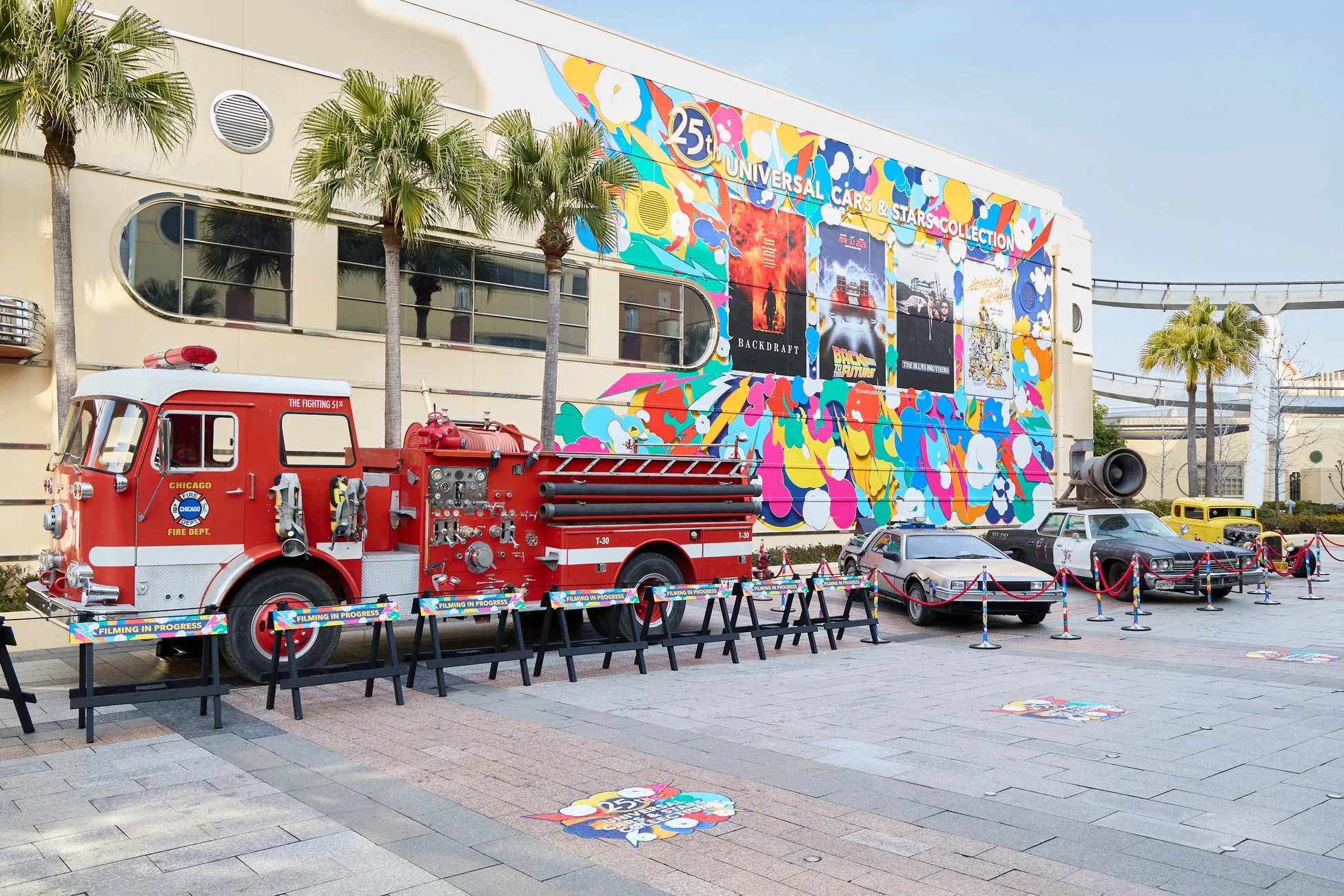 映画に登場する名車の展示