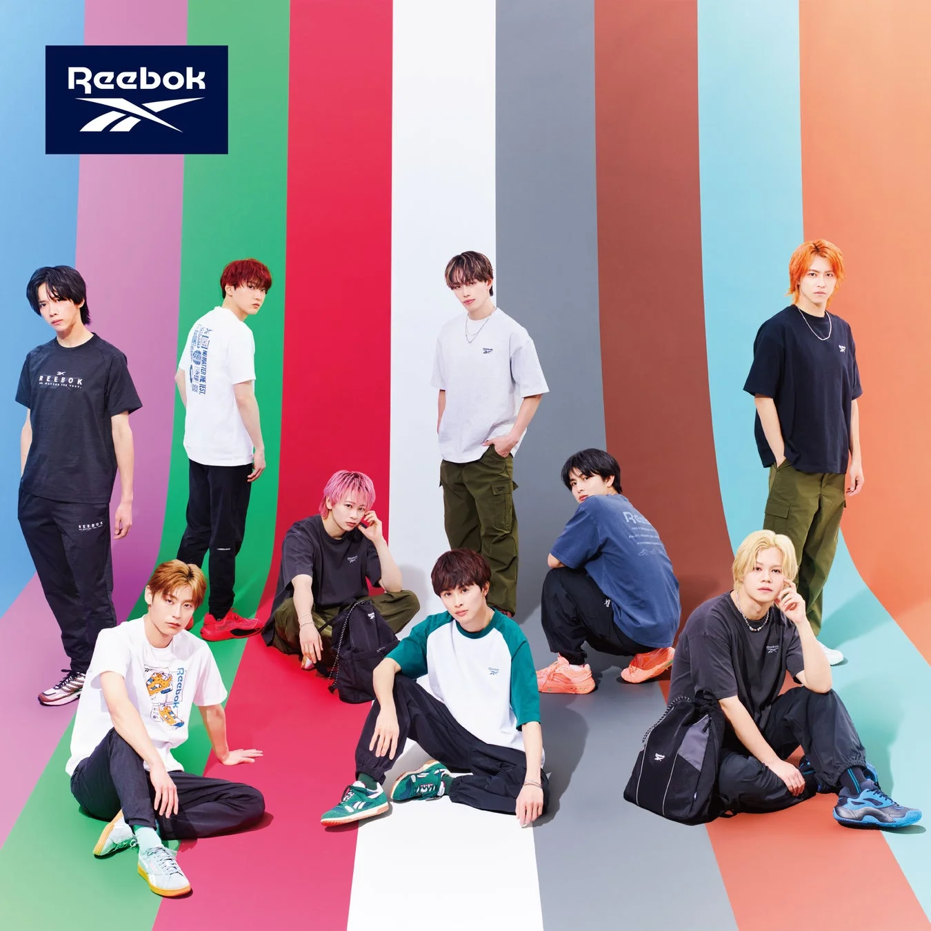 超特急がReebokを着用した第1弾ビジュアル