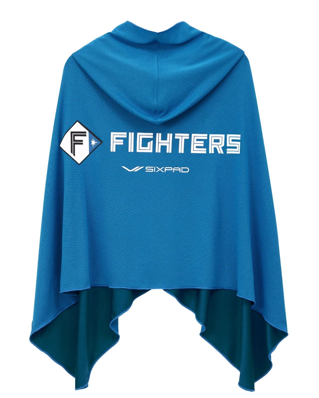 SIXPAD 冷感フードポンチョ（背面）