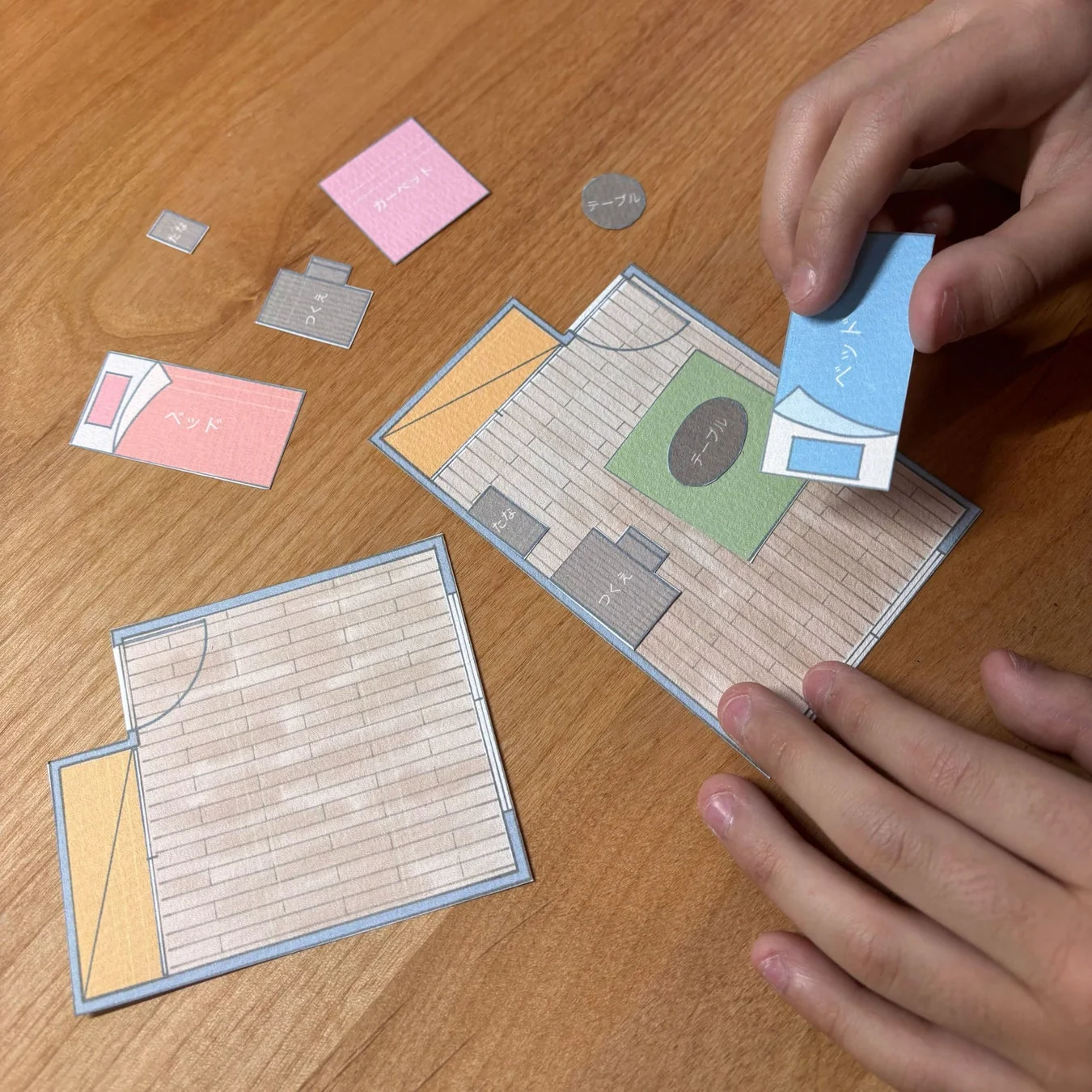 子ども部屋作りのワークショップイメージ