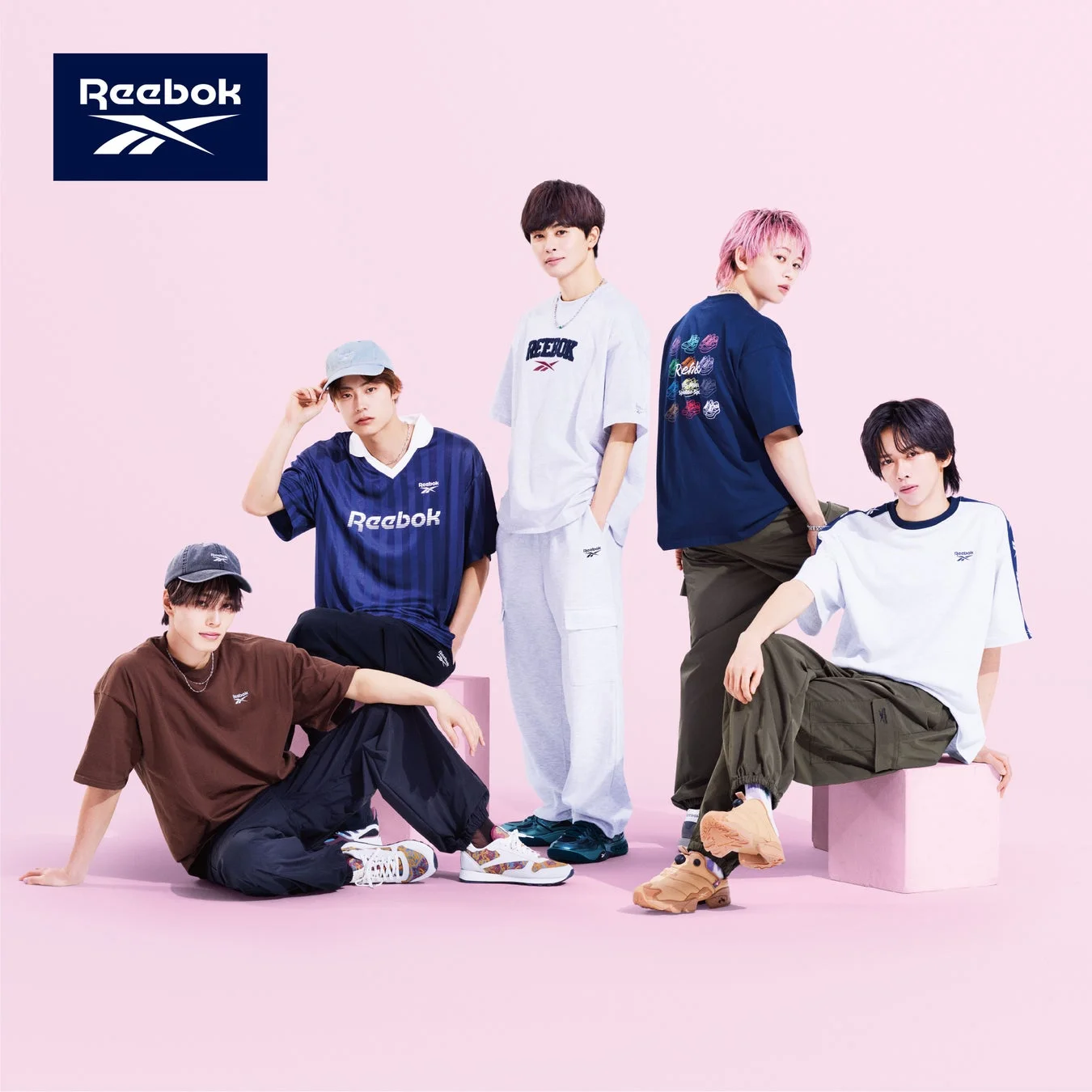 超特急がReebokを着用した第1弾ビジュアル別カット