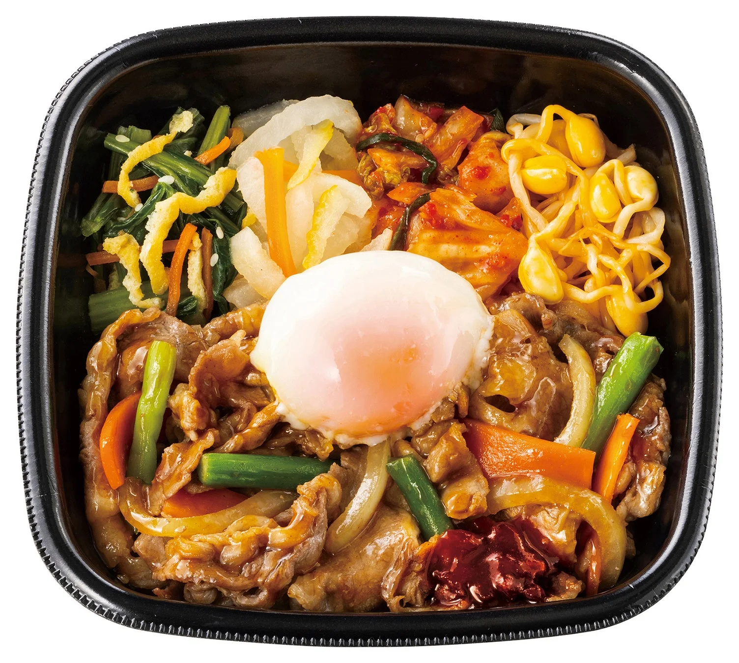 肉増し温玉付き焼肉ビビンバ